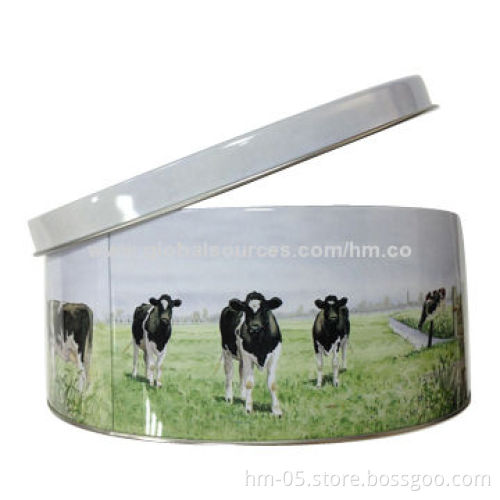 Food Packing Tin Can, All Kinds of Food and Chocolate Can be Put Inside, Embossed Logo